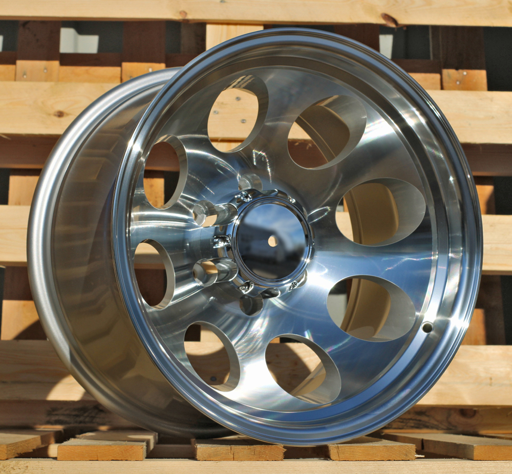 BY997  Sudrabs ar pulētu malu R17 6X139.7 10J etM52 110.5