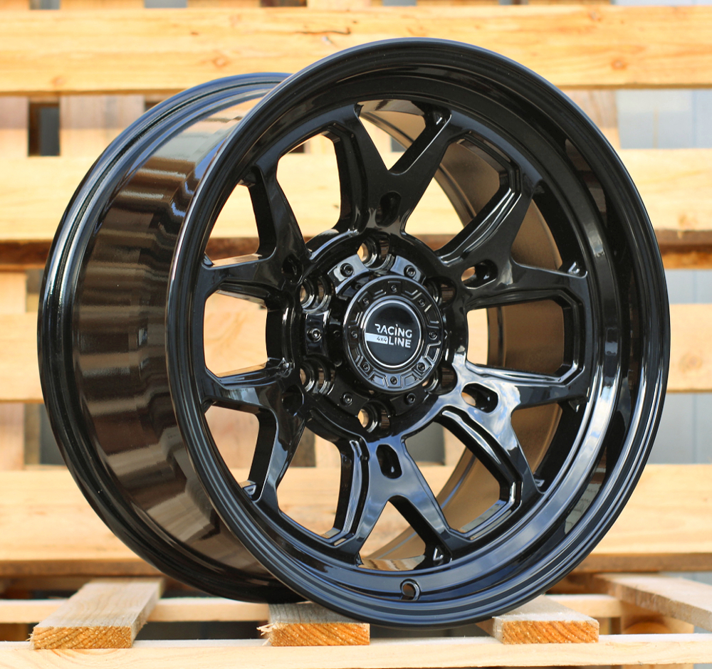 B1106  Melns R17 6X139.7 9J et 106.1