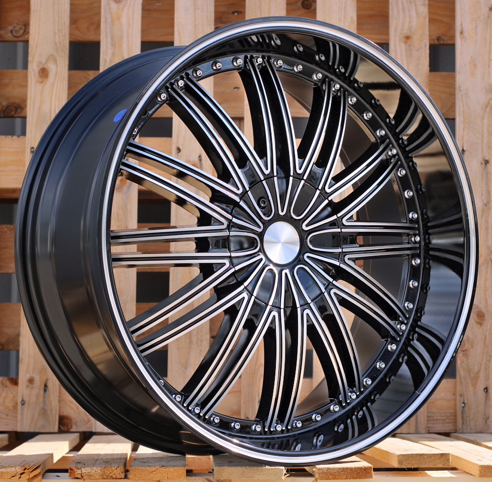 LU911  Melns ar pulētu virsmu R22 12X135/139 9.5J et30 87.1