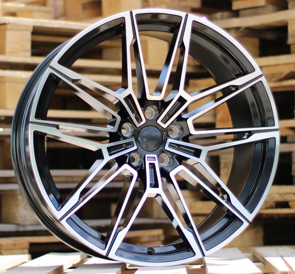 BMW I0294  Melns ar pulētu virsmu R18 5X120 8J et34 72.6