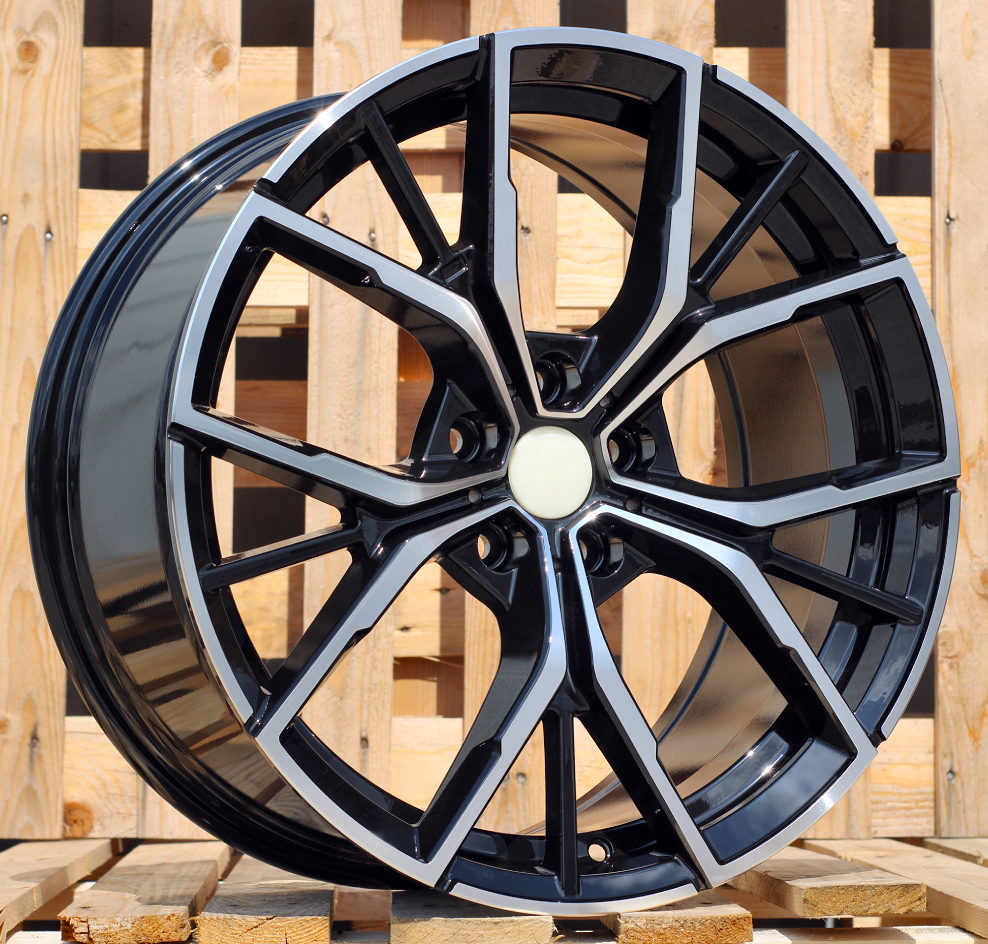 BMW B1667  Melns ar pulētu virsmu R18 5X112 8J et30 66.6