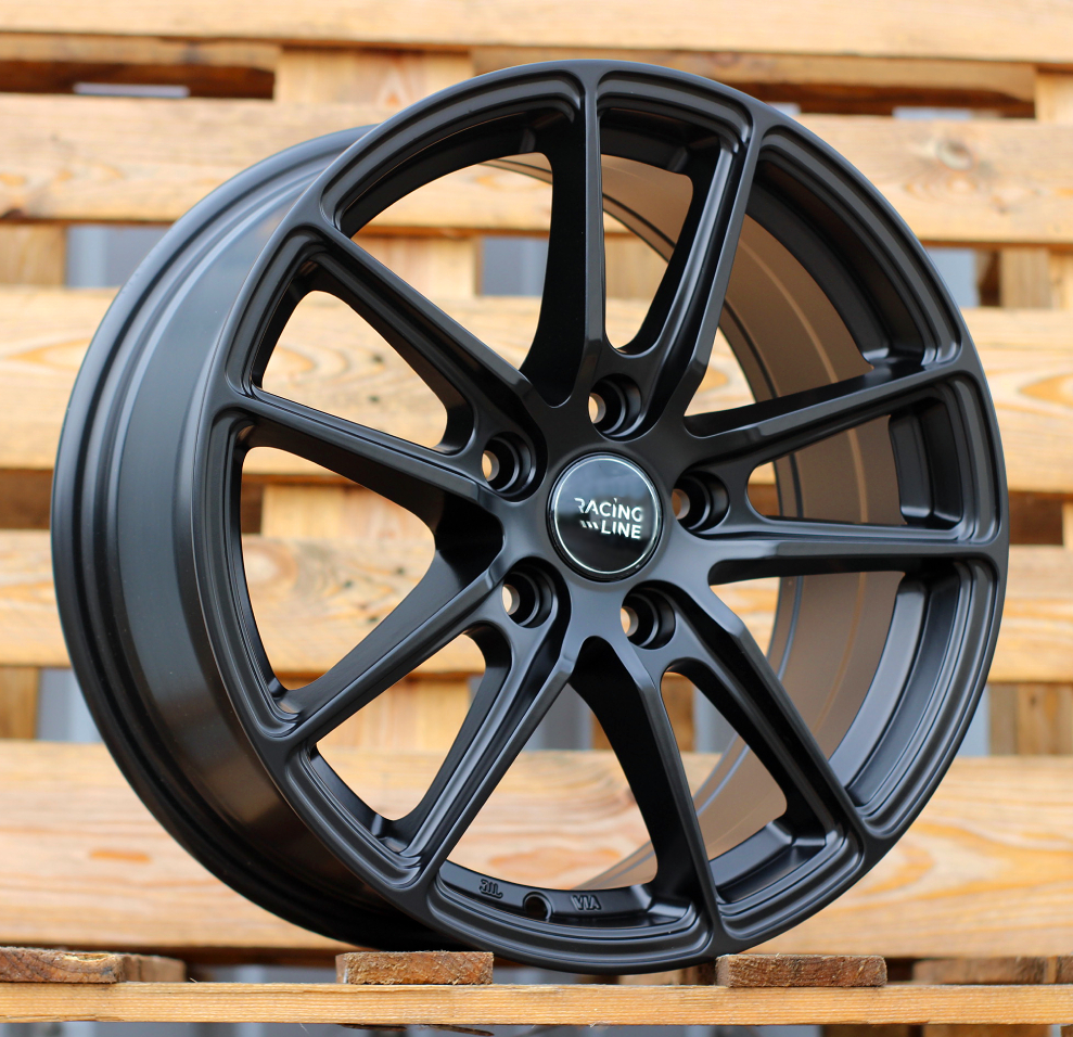 B1155  Melns pusmatēts R16 5X112 7J et42 66.6