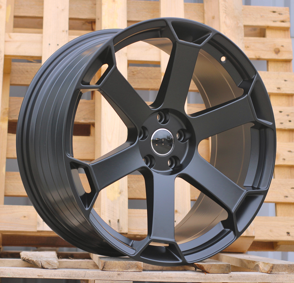 Audi YF6149  Melns pusmatēts R20 5X112 9J et30 66.5