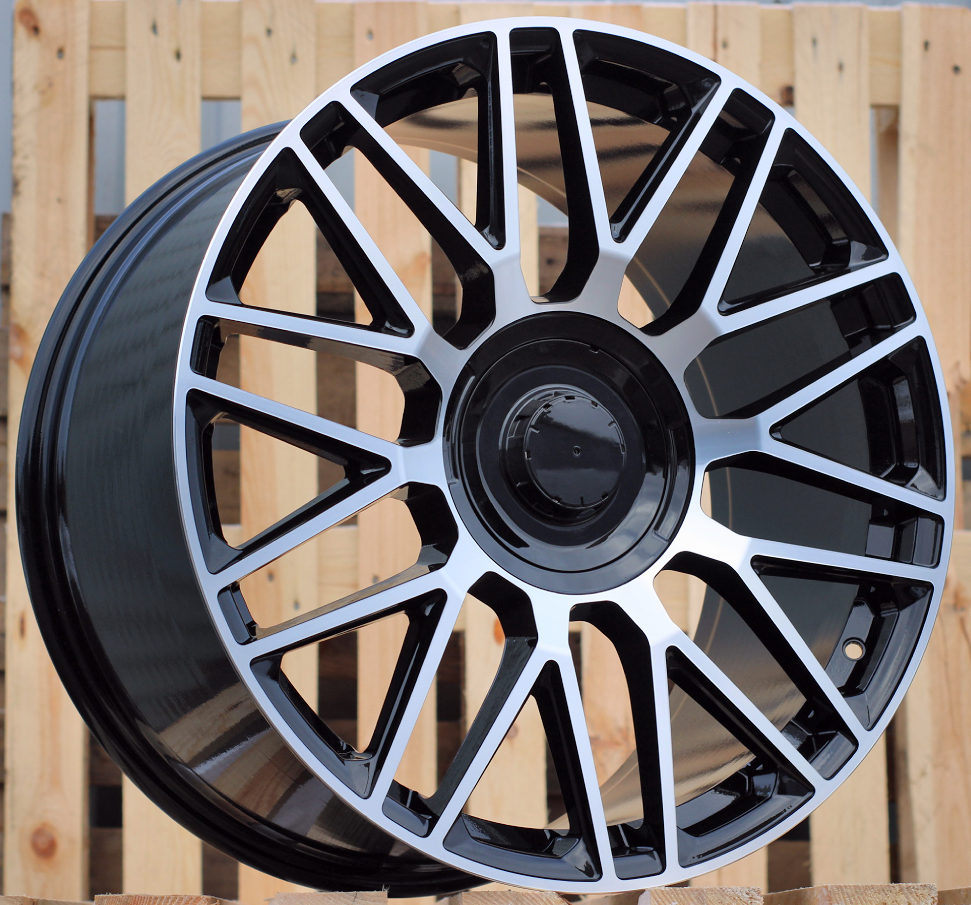 Mercedes FE230  Melns ar pulētu virsmu R21 5X112 11J et55 66.6