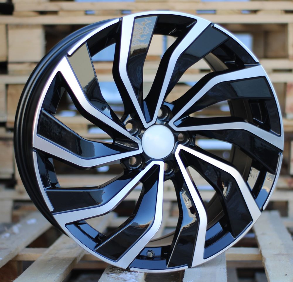 Volkswagen B5780  Melns ar pulētu virsmu R17 5X112 7.5J et45 57.1