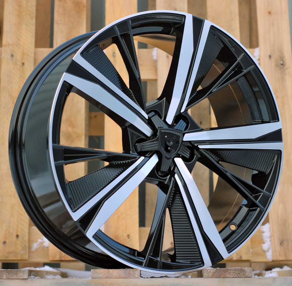 Peugeot D1918  Melns ar pulētu virsmu R19 5X108 8J et40 65.1