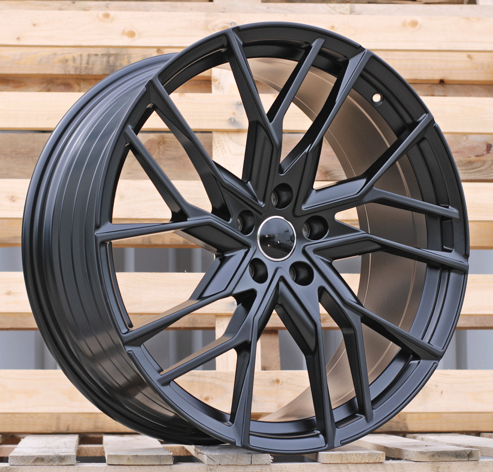 Audi YF5771  Melns pusmatēts R21 5X112 8.5J et40 57.1