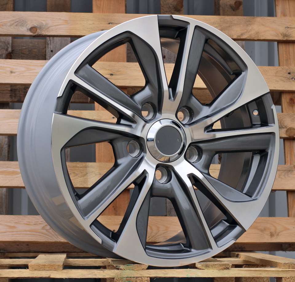 B1611  Pelēks R20 5X150 8.5J et60 110.5
