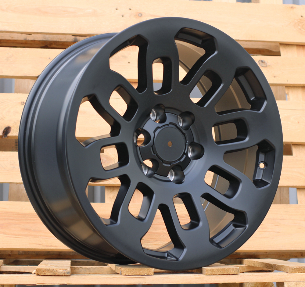 L1867  Melns matēts R20 6X139.7 9J et10 106.1