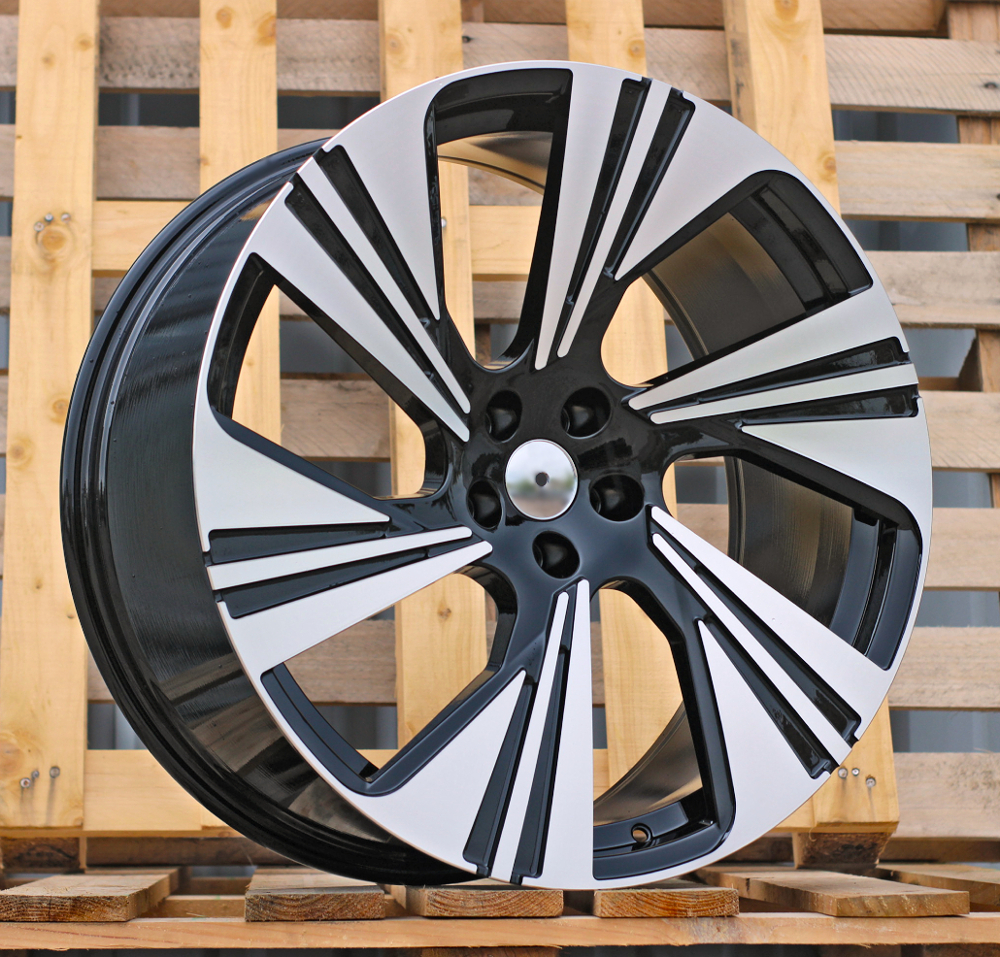 Audi FB007  Melns ar pulētu virsmu R22 5X112 10J et20 66.5