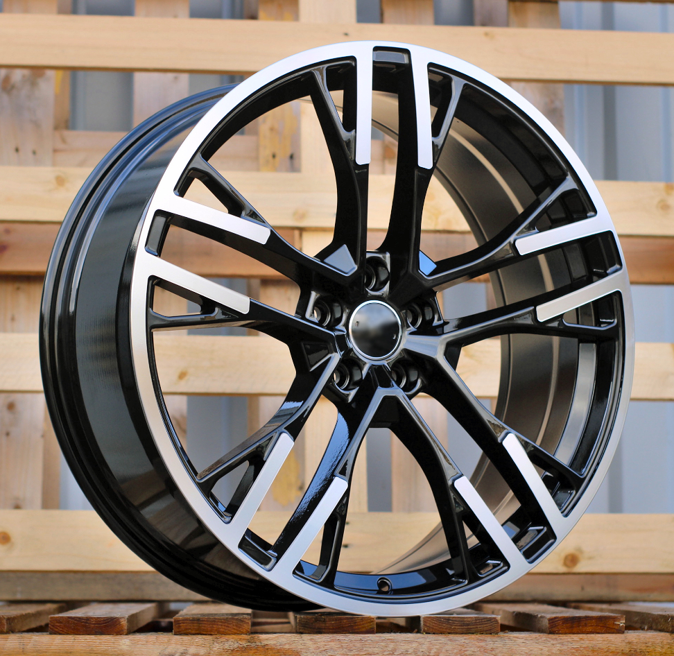 Audi F726  Melns ar pulētu virsmu R19 5X112 8.5J et34 66.5