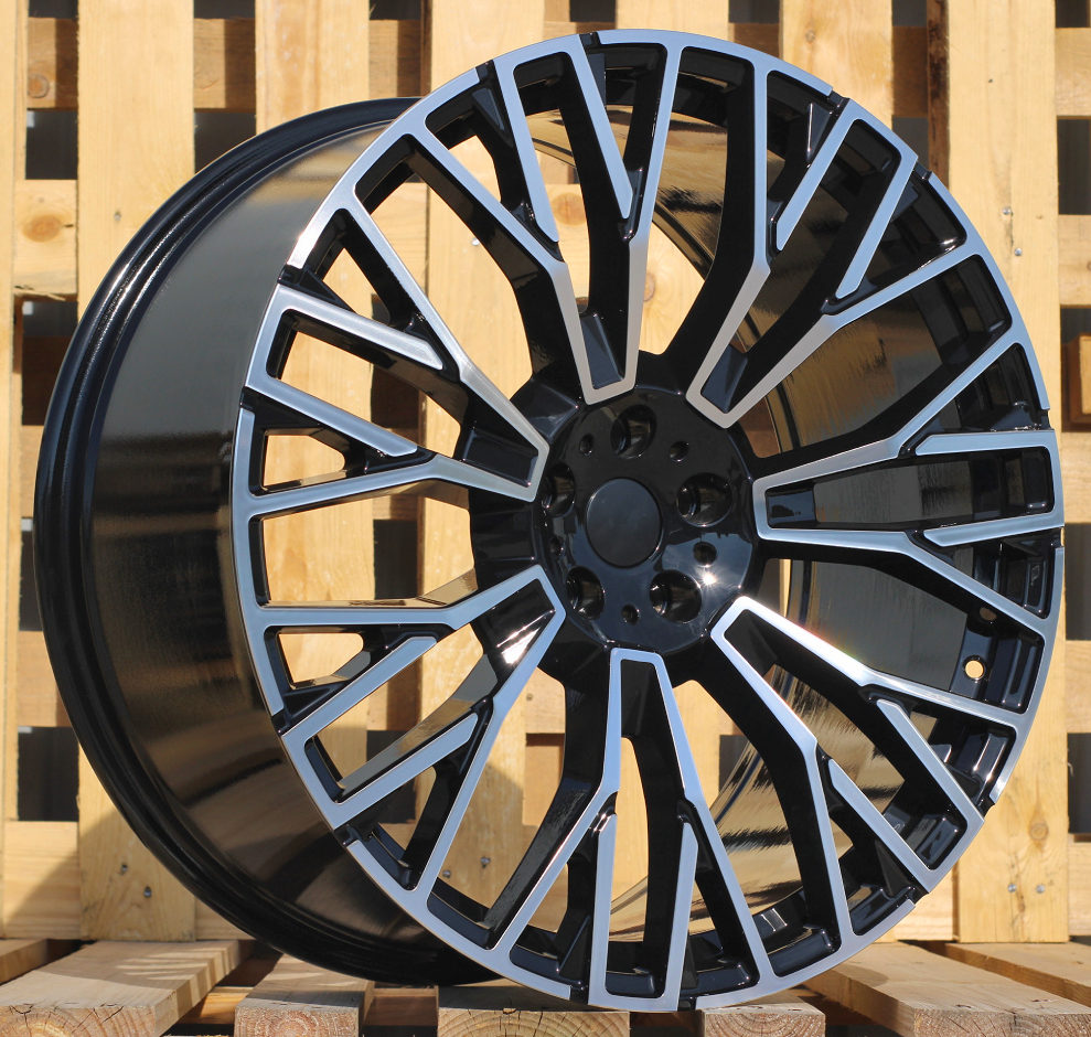 BMW 3S1111  Melns ar pulētu virsmu R22 5X112 9.5J et37 66.6