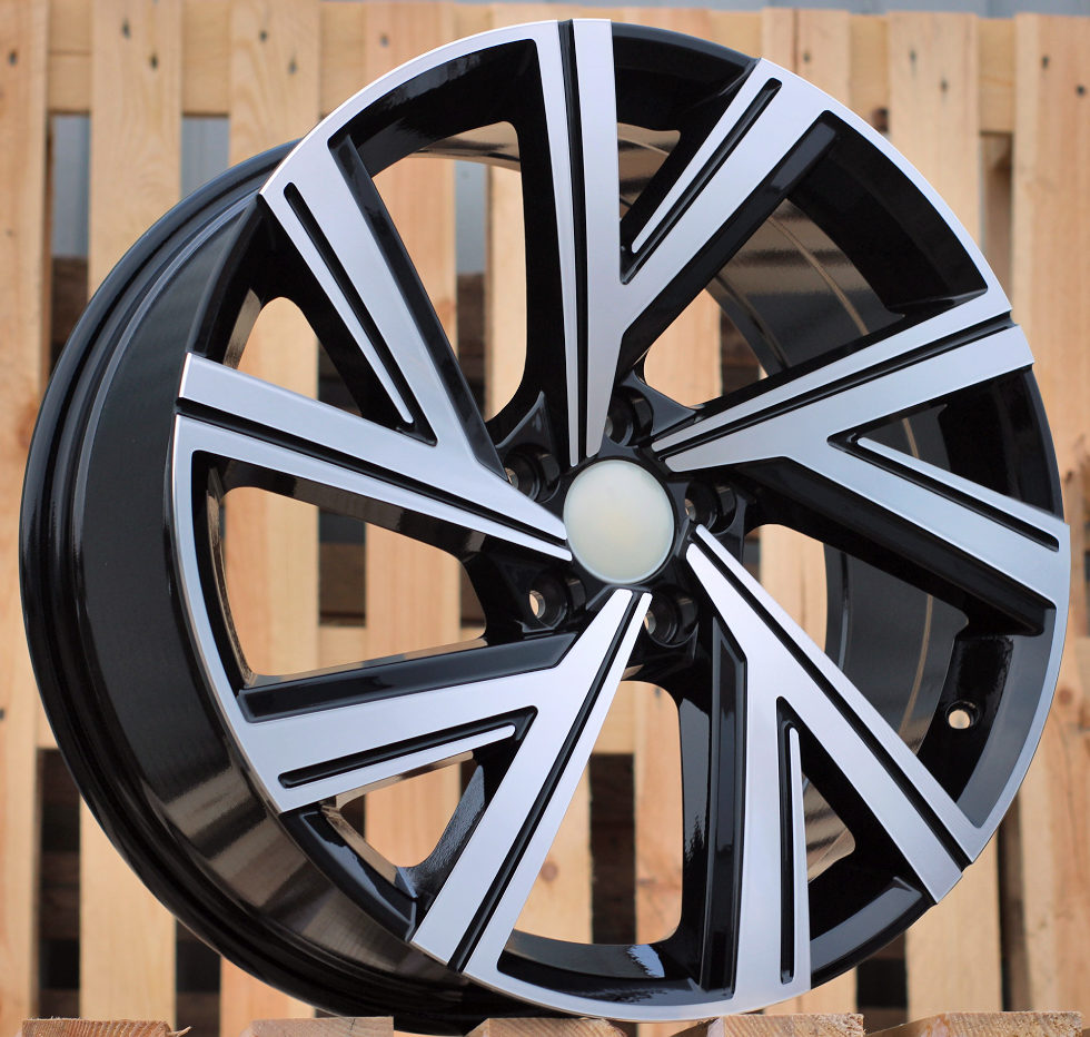 Volkswagen B5805  Melns ar pulētu virsmu R19 5X112 8J et45 57.1