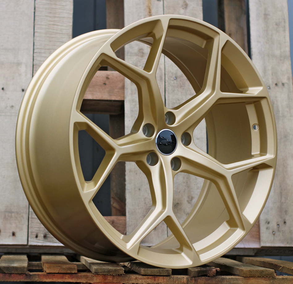 Audi I5598  Bronza ar pulētu malu R20 5X112 9J et30 66.5