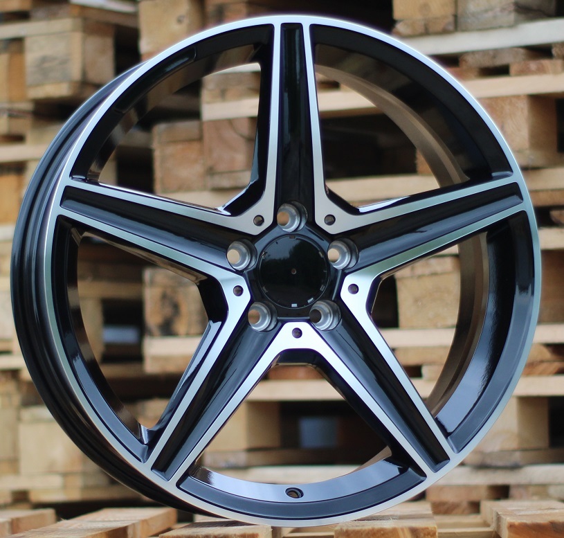 Mercedes LU985  Melns ar pulētu virsmu R19 5X112 8J et48 66.6