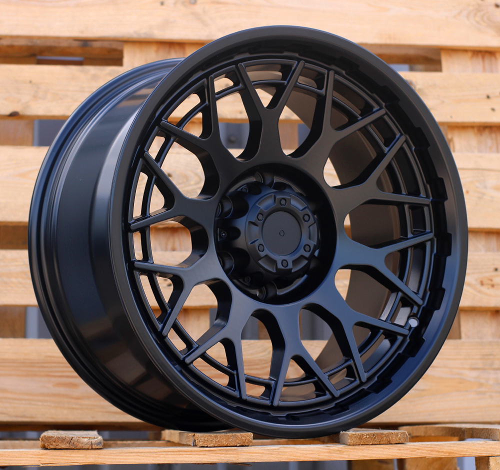FBX181  Melns pusmatēts R18 6X139.7 9J et 106.1