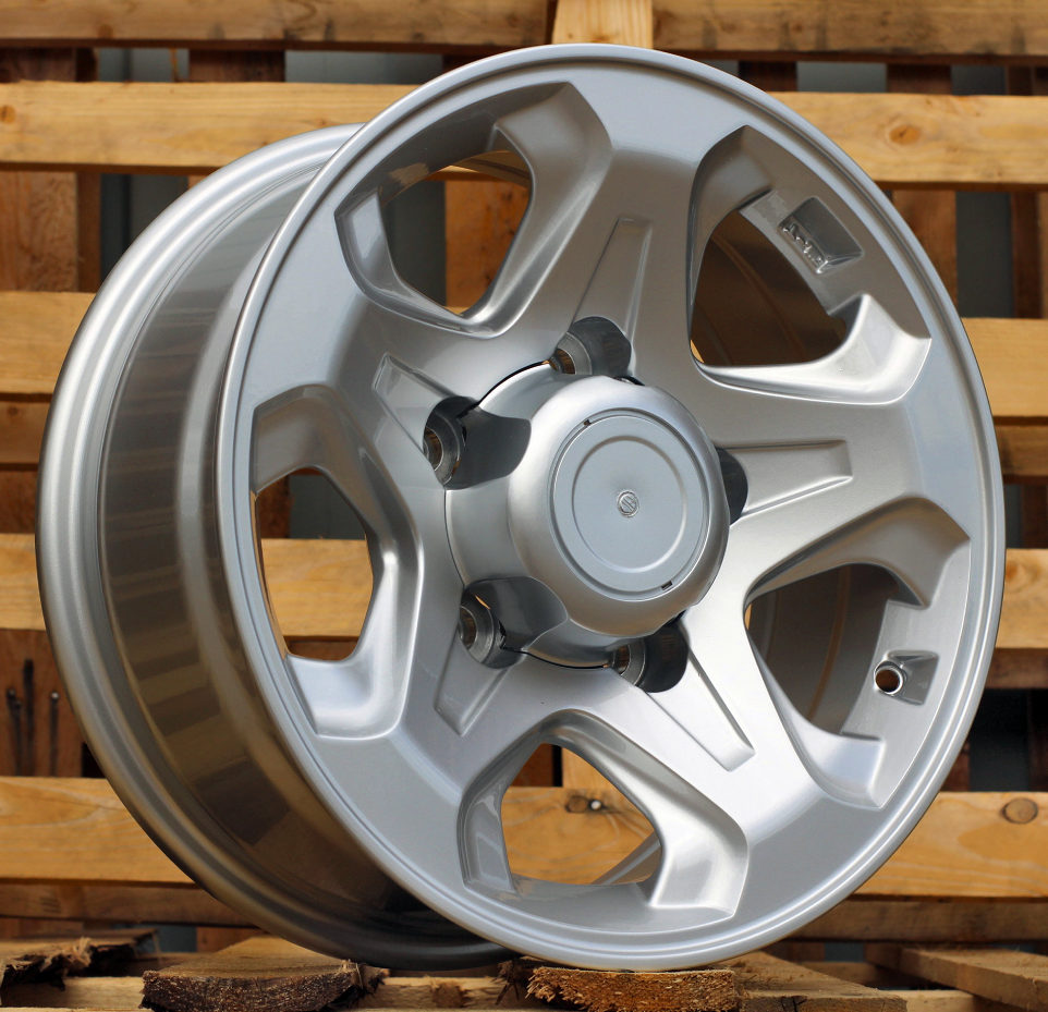 B1211  Sudrabs R16 5X150 7J et 110.5