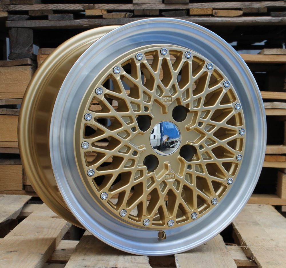 L1497  Bronza ar pulētu malu R15 4X100 7.5J et25 67.1