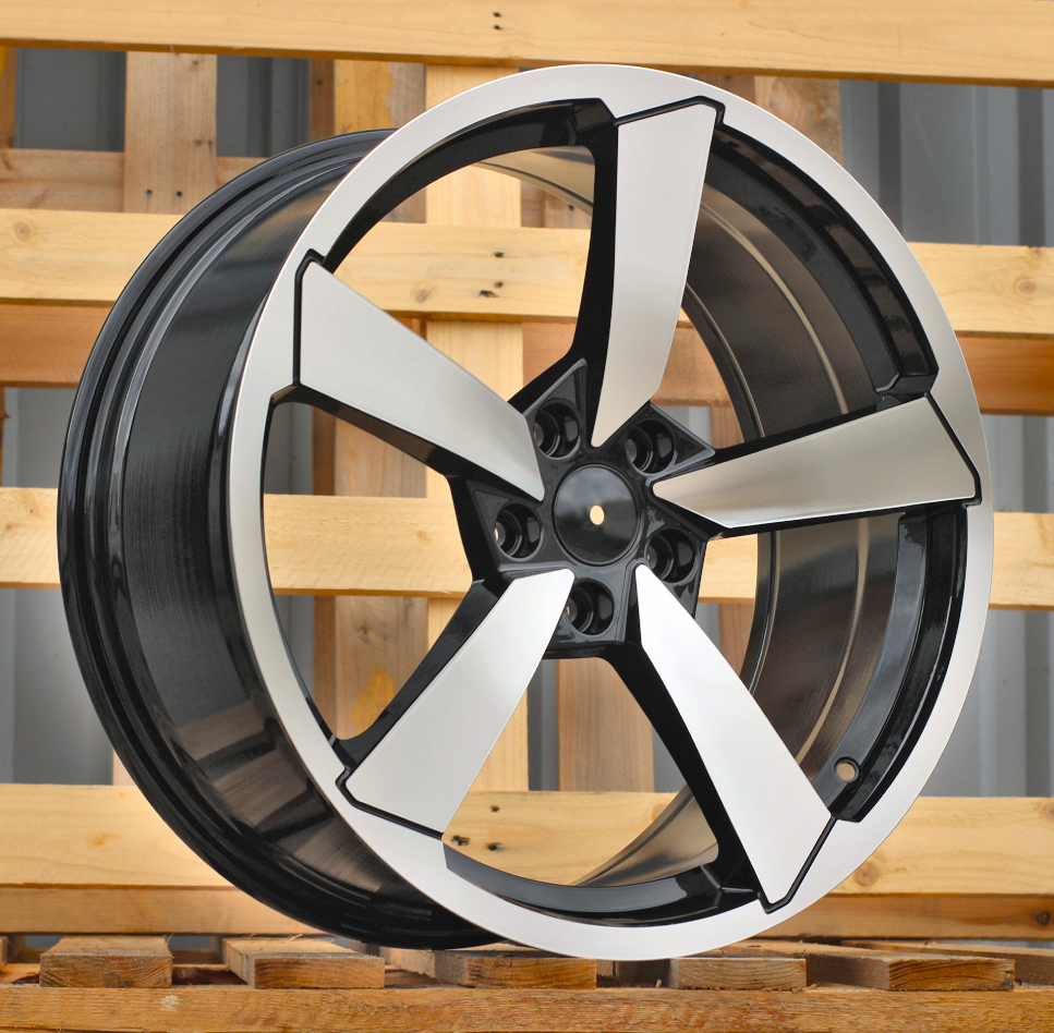 Audi F9781  Melns ar pulētu virsmu R19 5X112 8.5J et32 66.5