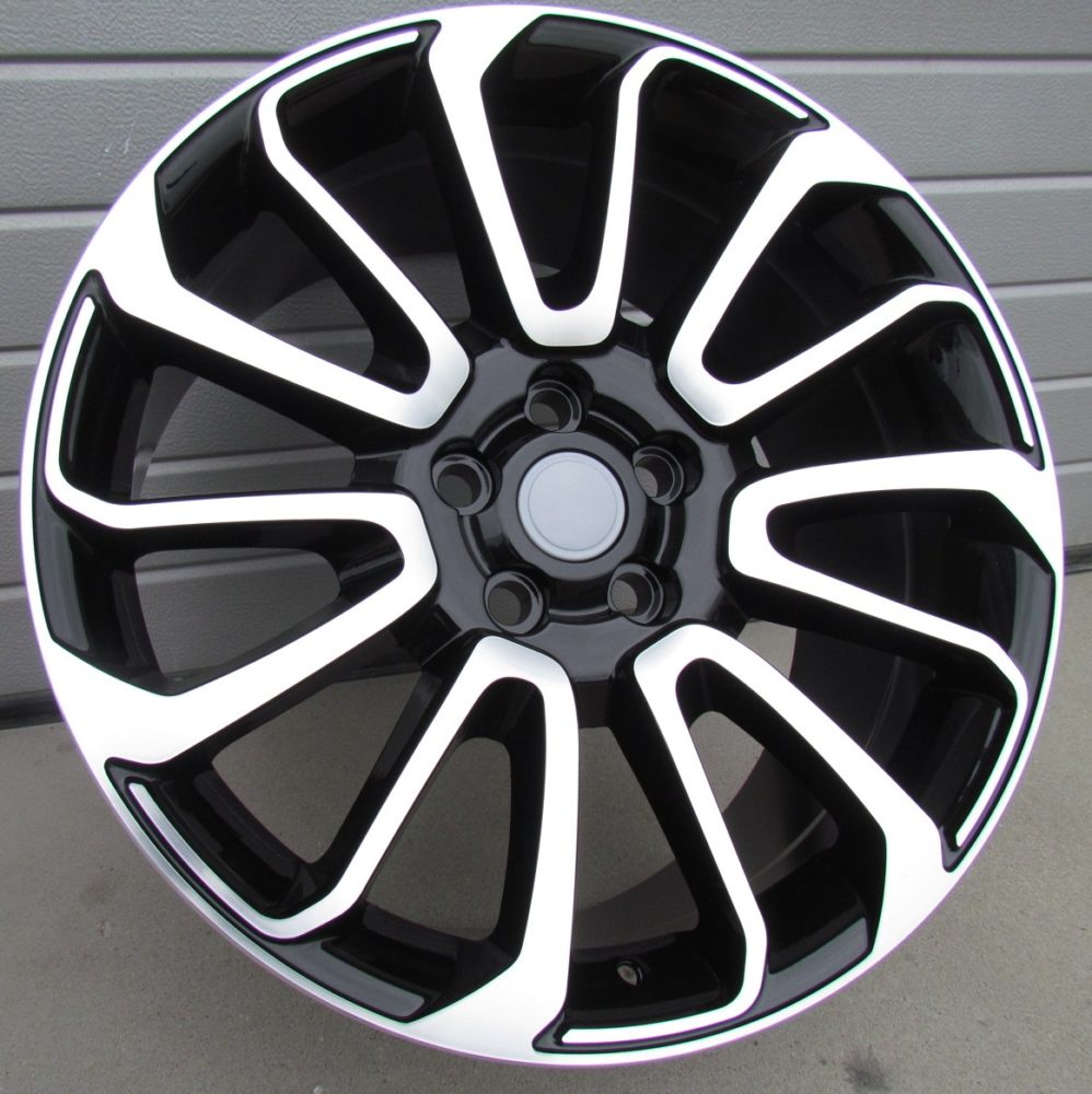 Land Rover/Range Rover BY959  Melns ar pulētu virsmu R21 5X120 9.5J et49 72.6