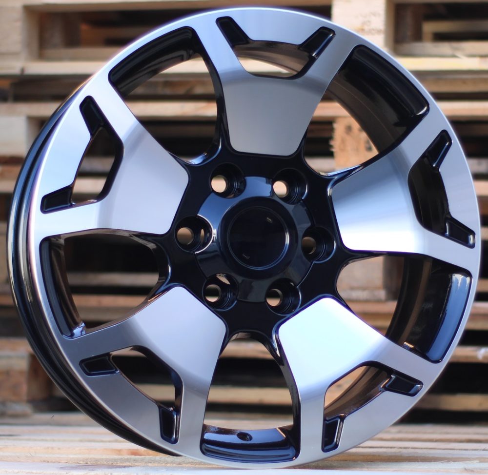 Toyota B1460  Melns ar pulētu virsmu R18 6X139.7 7.5J et25 106