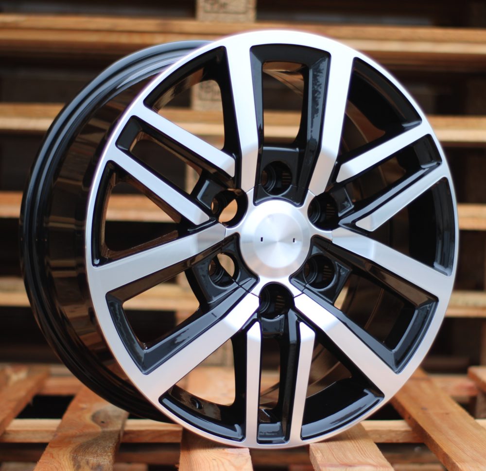 Toyota B1155  Melns ar pulētu virsmu R18 6X139.7 7.5J et25 106.1