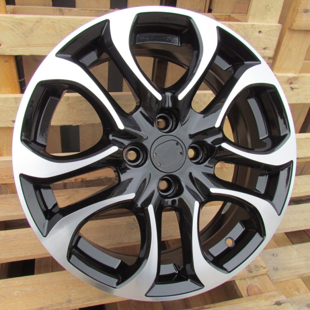 Mazda A5376  Melns ar pulētu virsmu R16 4X100 6J et40 54.1