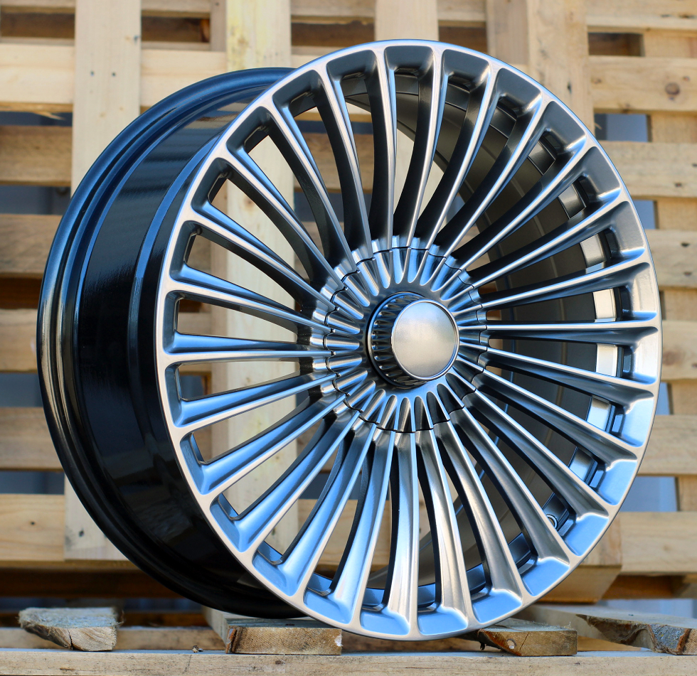 Mercedes REW036  Tumši spīdīgs R18 5X112 8J et35 66.5
