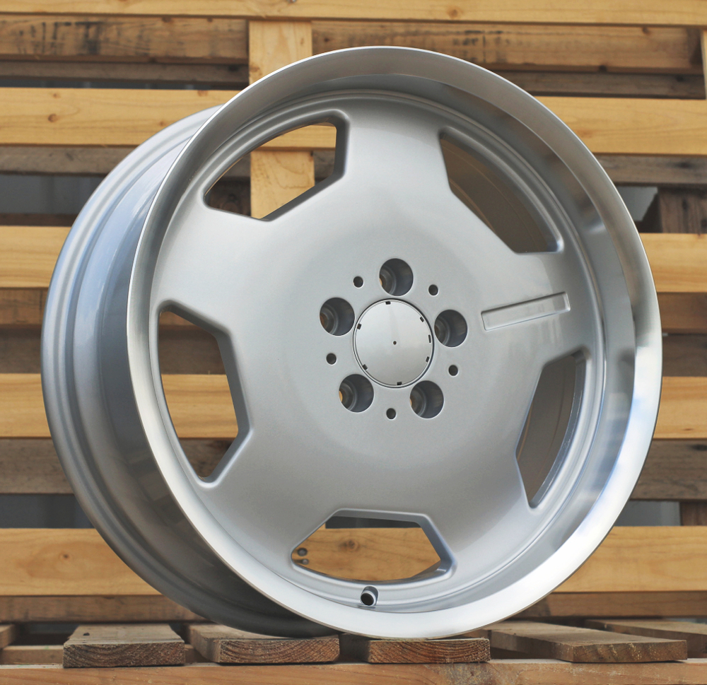 Mercedes I5270  Sudrabs ar pulētu malu R16 5X112 7.5J et35 66.6