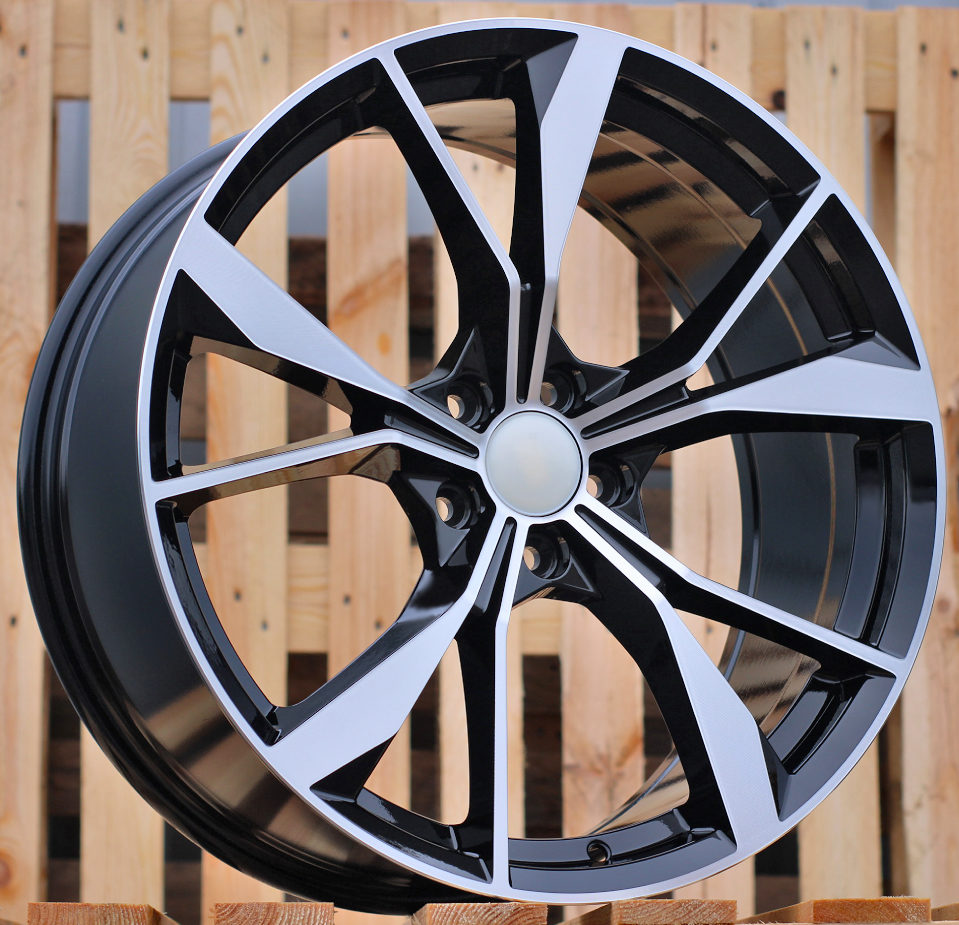 Volkswagen B5808  Melns ar pulētu virsmu R18 5X112 8J et41 57.1