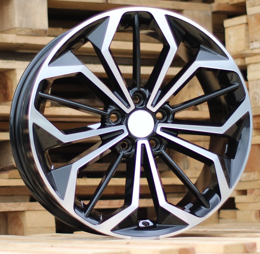 Ford FE187  Melns ar pulētu virsmu R18 5X108 8J et55 63.4