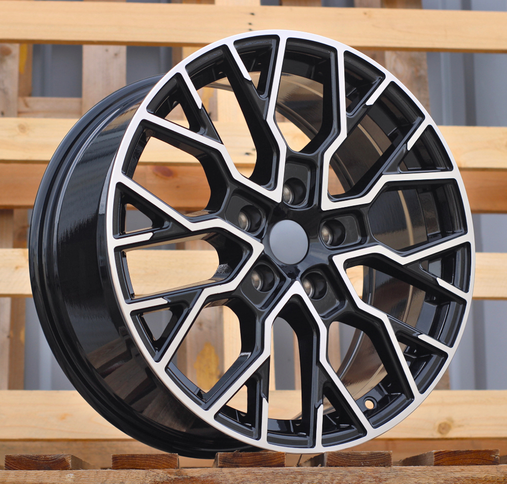 Volkswagen I5659  Melns ar pulētu virsmu R18 5X120 8J et48 65.1