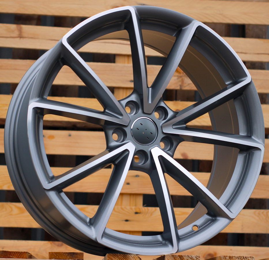 Audi BK703  Pelēks R18 5X112 8J et42 66.5