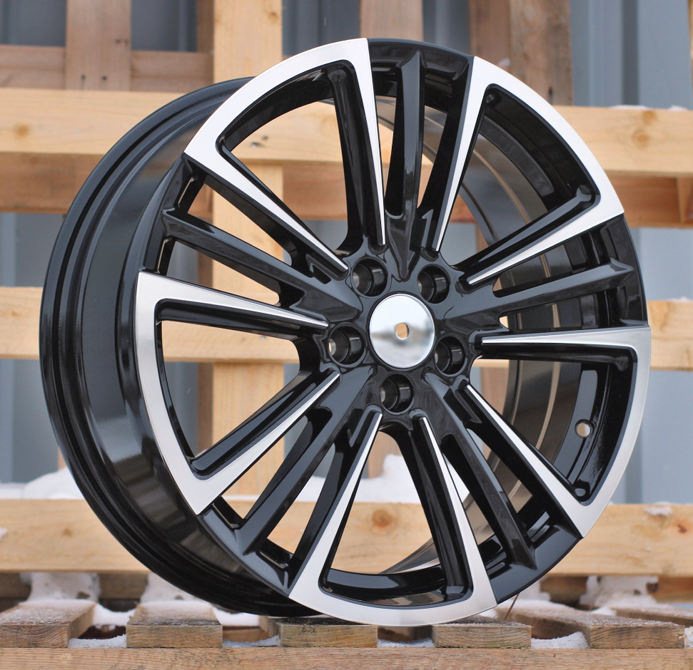 Seat Y1257  Melns ar pulētu virsmu R17 5X100 7J et47 57.1