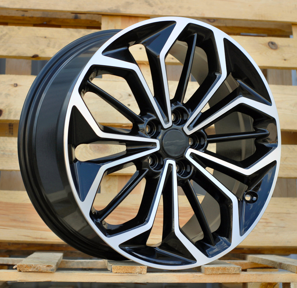 Ford FE187  Melns ar pulētu virsmu R18 5X108 8J et55 63.3