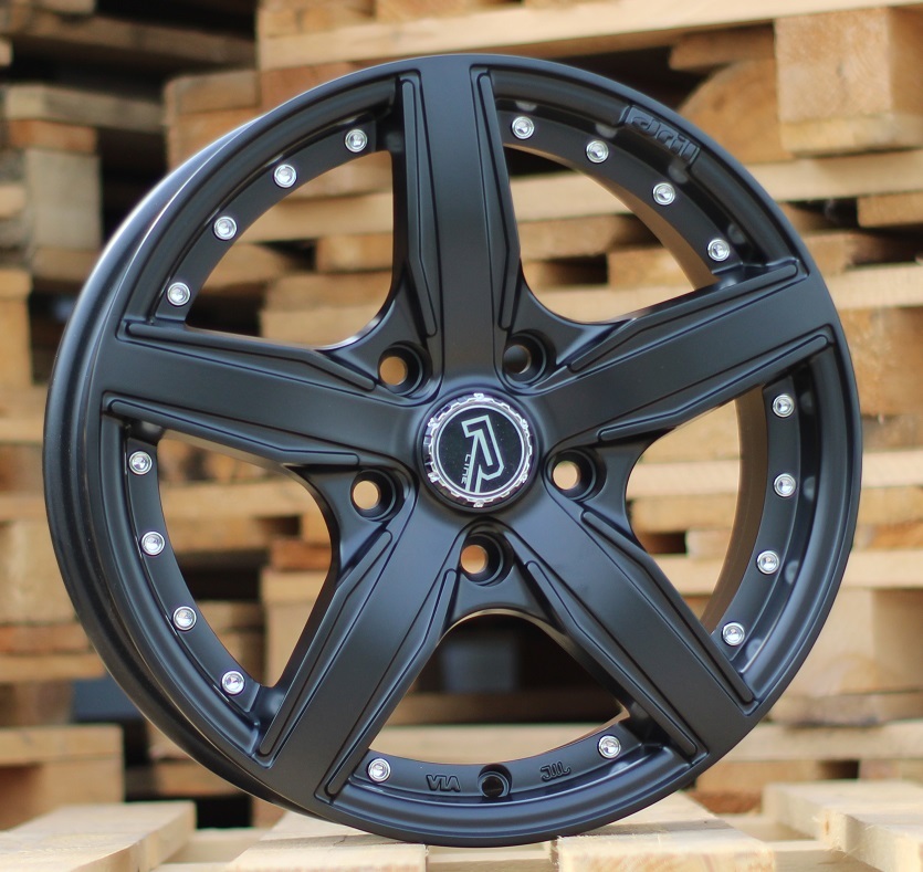 A5396  Melns matēts R15 5X114.3 6J et38 67.1