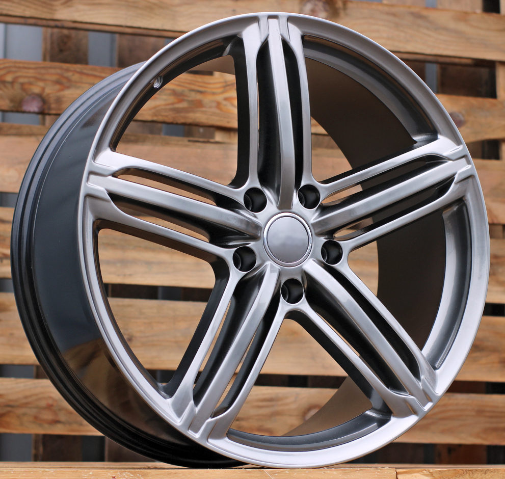 Audi XF657  Tumši spīdīgs R21 5X130 9.5J et50 71.6