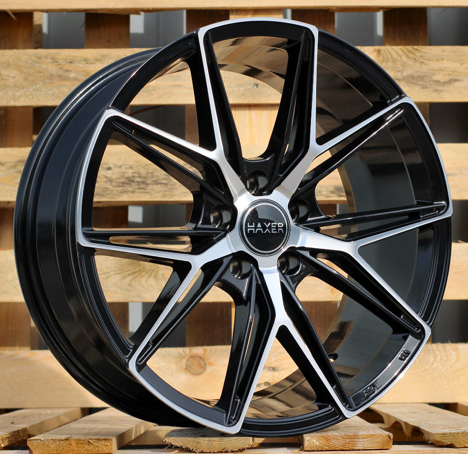 HX043  Melns ar pulētu virsmu R18 5X120 8J et40 72.6