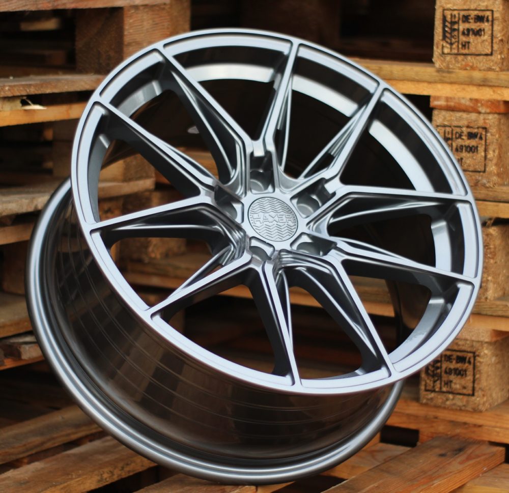 HX036  Pelēks Gunmetal R19 5X112 8.5J et40 66.5