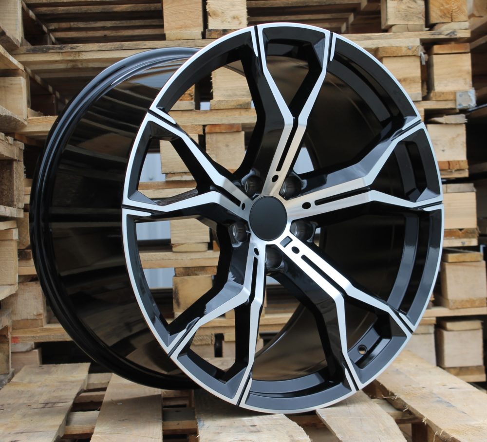 BMW B5498  Melns ar pulētu virsmu R21 5X112 9.5J et37 66.6
