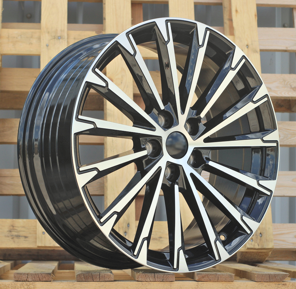 Skoda YF0446  Melns ar pulētu virsmu R19 5X112 8J et45 57.1
