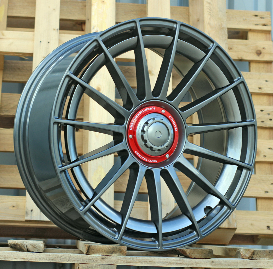 FBX298  Pelēks Gunmetal R19 5X112 8.5J et35 66.5