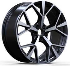 Audi 3S1385  Melns ar pulētu virsmu R20 5X112 8.5J et38 66.5