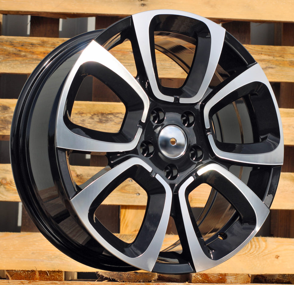 Citroen B5850  Melns ar pulētu virsmu R17 5X108 7J et47 65.1