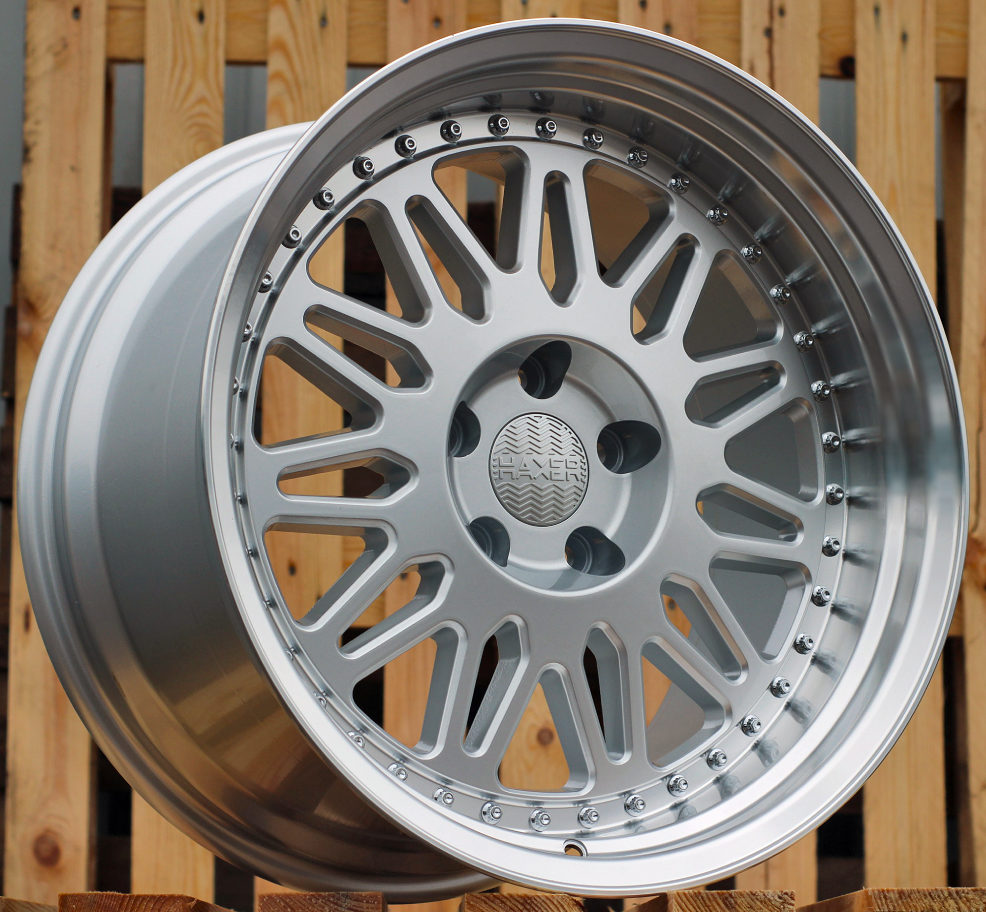 HX028  Sudrabs ar pulētu malu R19 5X120 9.5J et20 74.1
