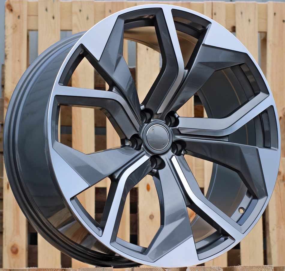 Audi B1637  Pelēks R21 5X112 9.5J et31 66.5