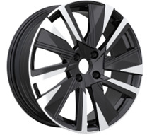 Peugeot YF1152  Melns pusmatēts ar pulētu virsmu R18 4X108 7J et35 65.1