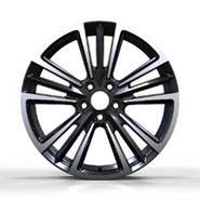 Seat Y1257  Melns ar pulētu virsmu R17 5X100 7J et47 57.1