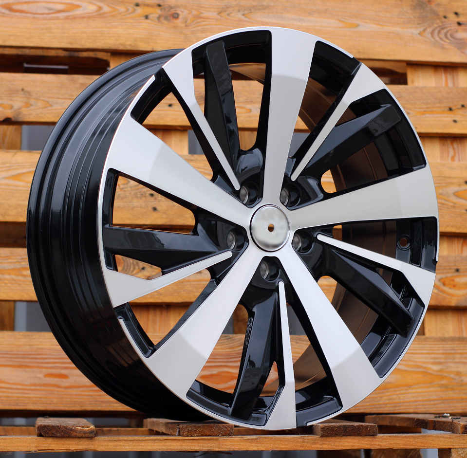 Peugeot YF0449  Melns ar pulētu virsmu R19 5X108 7.5J et42 65.1