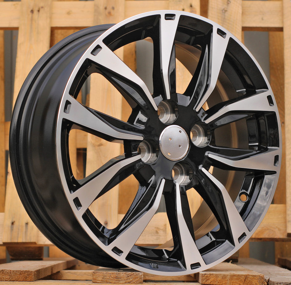 SW301  Melns ar pulētu virsmu R15 4X100 6J et45 60.1